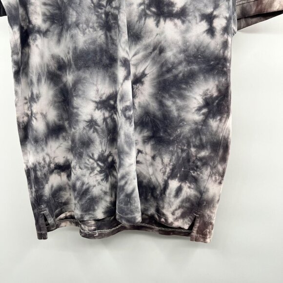 BP. Men's Tie Dye Polo Shirt Gray/White Size Large - Picture 3 of 9